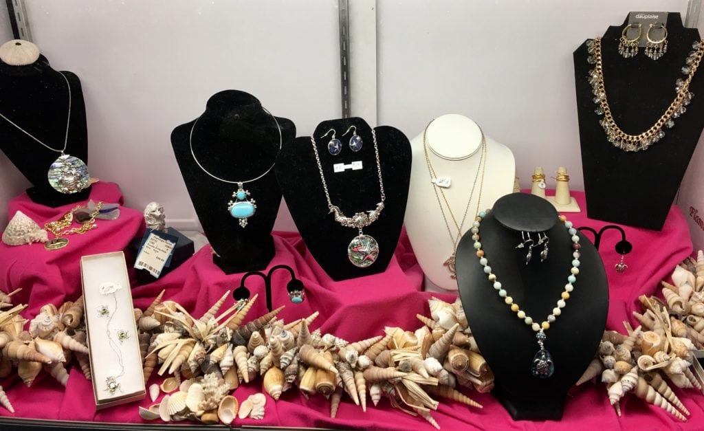 Large selection of New Jewelry • Rings, Bracelets, Earrings, and Necklaces for all occasions. Larger sizes also available.  Beach jewelry including anklets and toe rings.