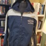 Reverseable Jacket • Water repellent, reversible with a detachable hood. Lightweight, perfect for the beach in the fall or winter. Available in 3 different styles. A lovely pink color for ladies. Sizes small to 2X.