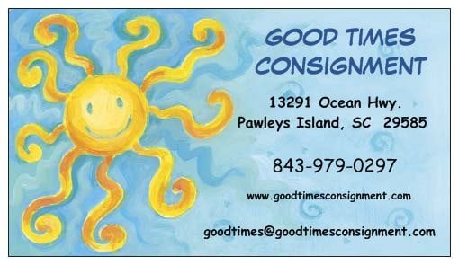 Good Times Consignment: Logo