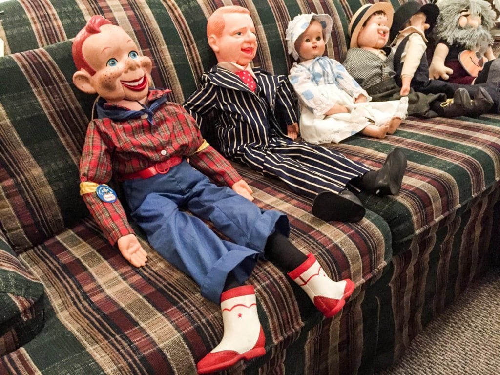 Howdy Doody Doll • Nice selection of various ventriloquist dolls.