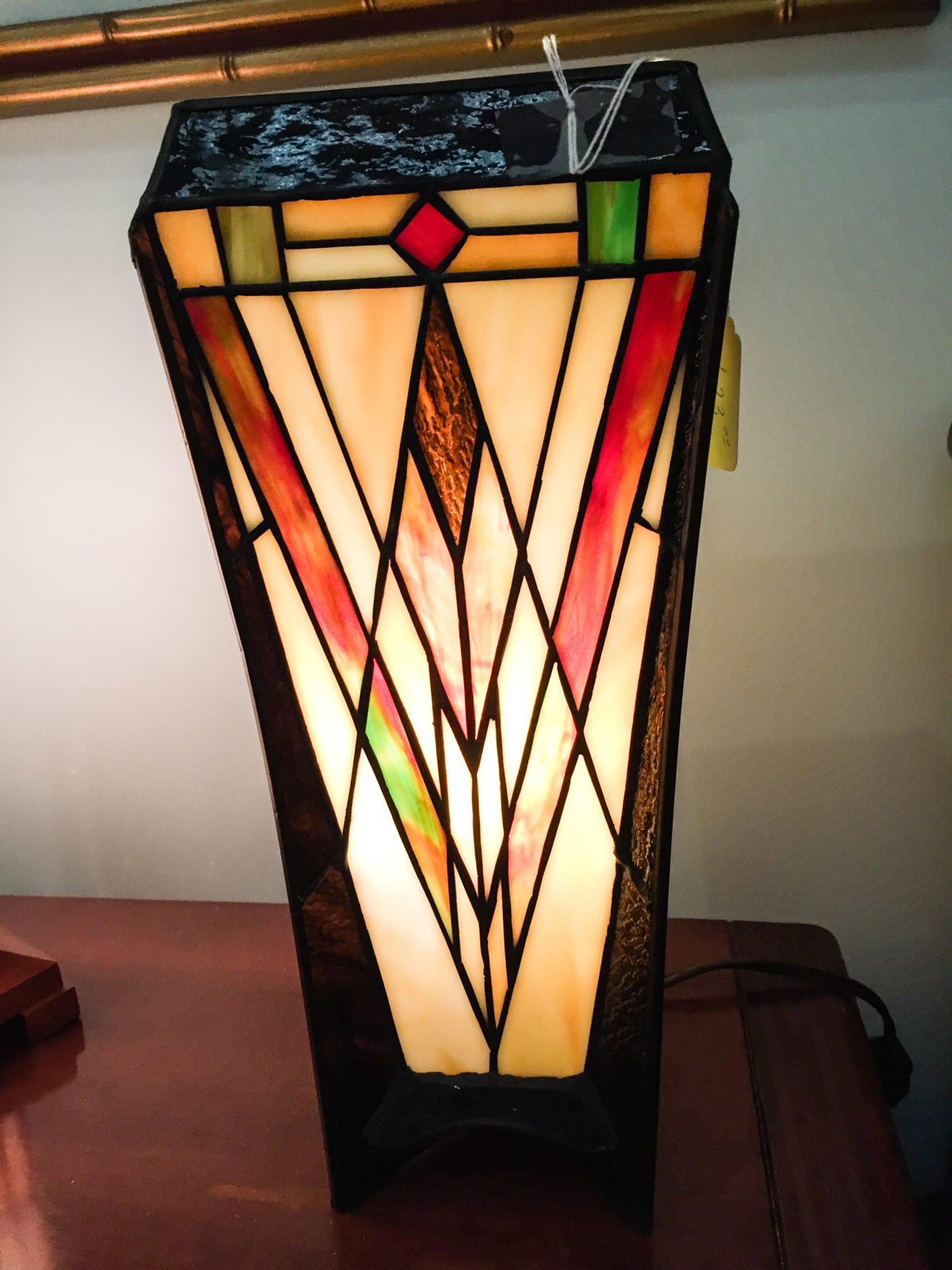Stained Glass Lamp •