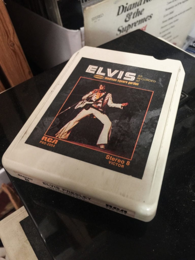 Elvis 8 Track Cassette •