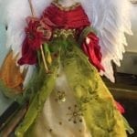 Christmas Decoration • Beautiful angel tree topper