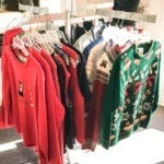 Christmas Sweaters • We have a great selection of Christmas sweaters. We carry beautiful heavy weight sweaters along with light weight ones. Come see what we have!