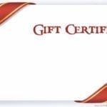 Gift Certificate • Our gift certificates make great gifts. They can be used towards the purchase of any of our fabulous vintage decor items, our beautiful ReDesigned furniture, or any of our services: furniture ReDesign, custom lighting design, barn door design and more!