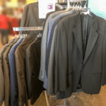 Wide Selection of Men's Suits • We carry a great selection of Men's suits. Full suits sell for $15 and single sport coats sell for $6