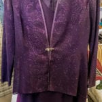 Purple R&M Richards Evening Dres • Gorgeous evening dress by R&M Richards. This purple beaded dress will surely turn some heads. This is a size 10.