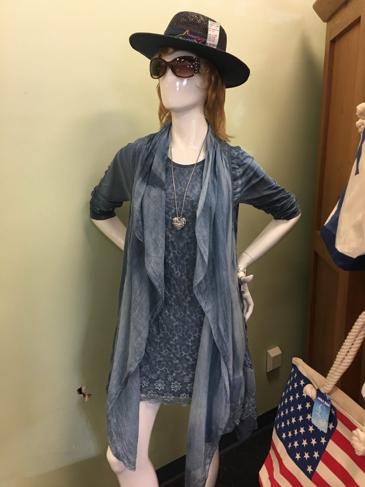 Jessica Taylor Designs • Now carrying 3 styles and 5 colors of her latest tops.  Two and three piece sets.  Lacey tops or beach covers.