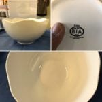 Large Porcelain Bowl •