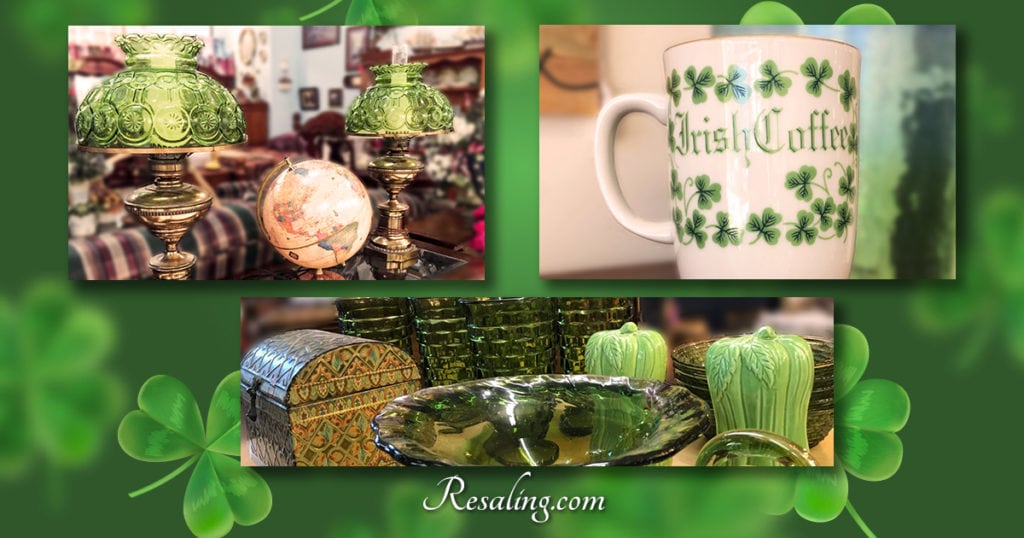 Put On Your Irish With St Patrick S Day Decor Resaling Share This Page