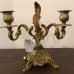 Vintage brass candleholders • We have a pair of these lovelies! We love the Light & ambiance that candles provide in all decor styles. They are beautiful as they are, but can certainly be updated with a new custom finish.
Price is per item & does not include custom finish.