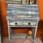 Small Upcycled Writing Desk •