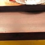 Leather and Wood Tray • This Leather and wood tray is large and perfect for use on an ottoman to store remotes, magazines, or to place drinks on while entertaining.