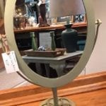 Oval Vanity Mirror • Great size for a vanity. Its currently a dull green color, but we can repaint it in your choice of colors to match any décor – from little girl cute to big girl glam!
*Final price may vary depending on your choice of finish.