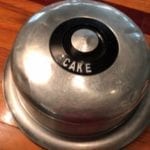 Vintage Cake Taker - 1950's • What a conversation piece! Arrive at your next pot luck or get = together with dessert in this vintage cake taker, and you’ll be the envy of everyone there!