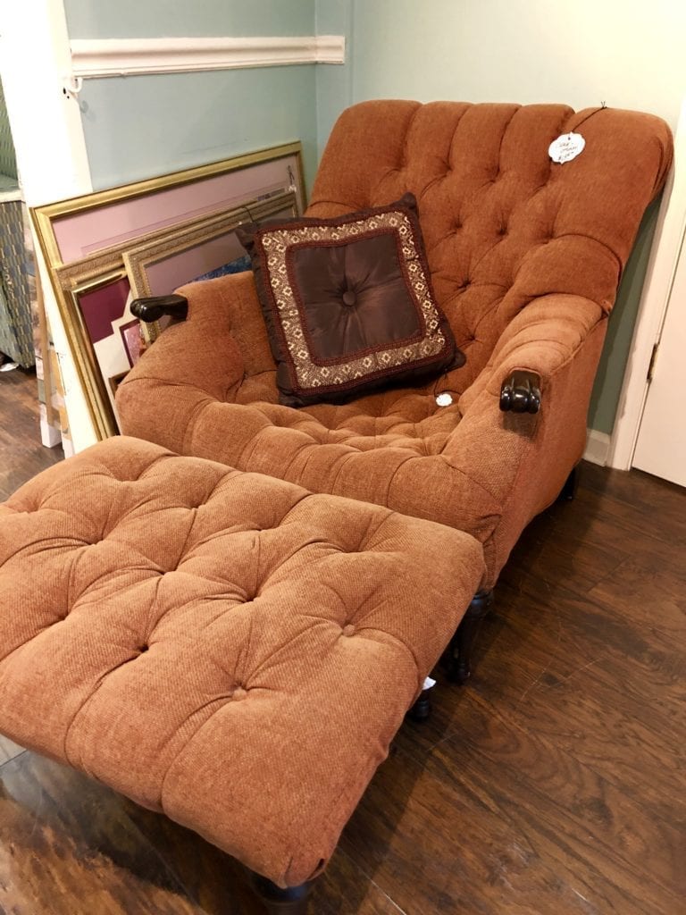 Comfy Chair & Ottoman •