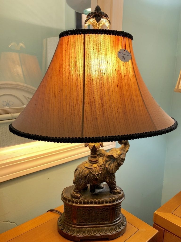 Elephant Lamp •