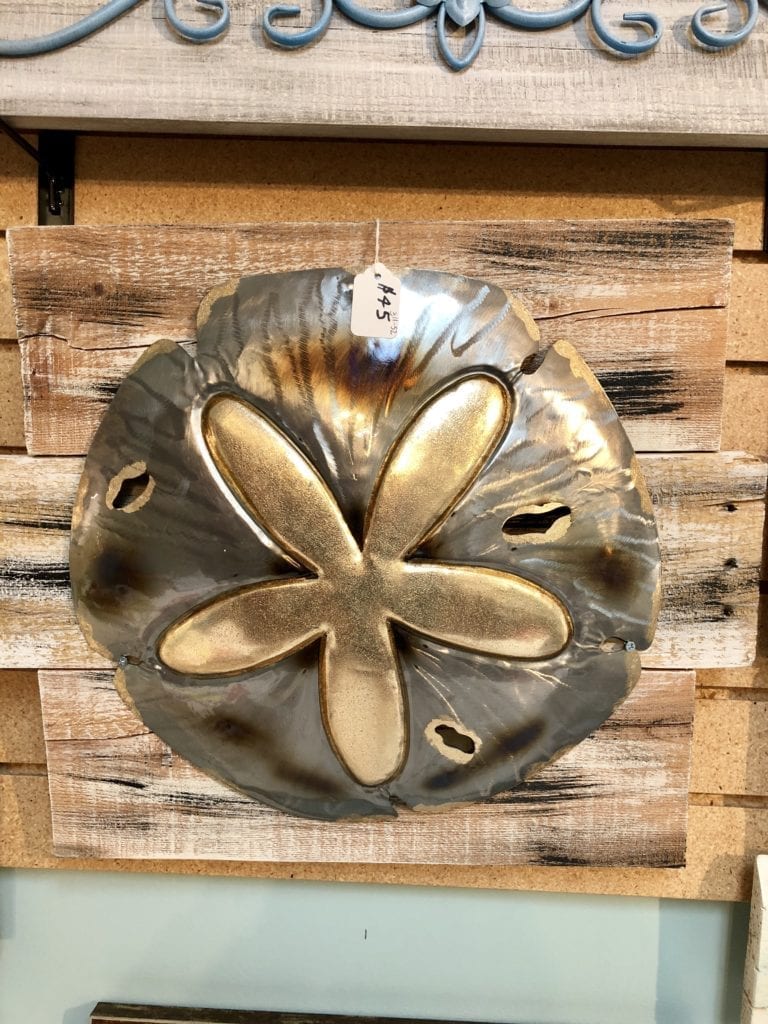 Sand dollar placque •