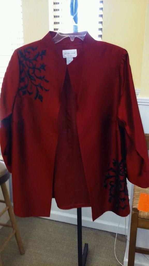 Victor Costa Jacket • Red/Black Size 1x