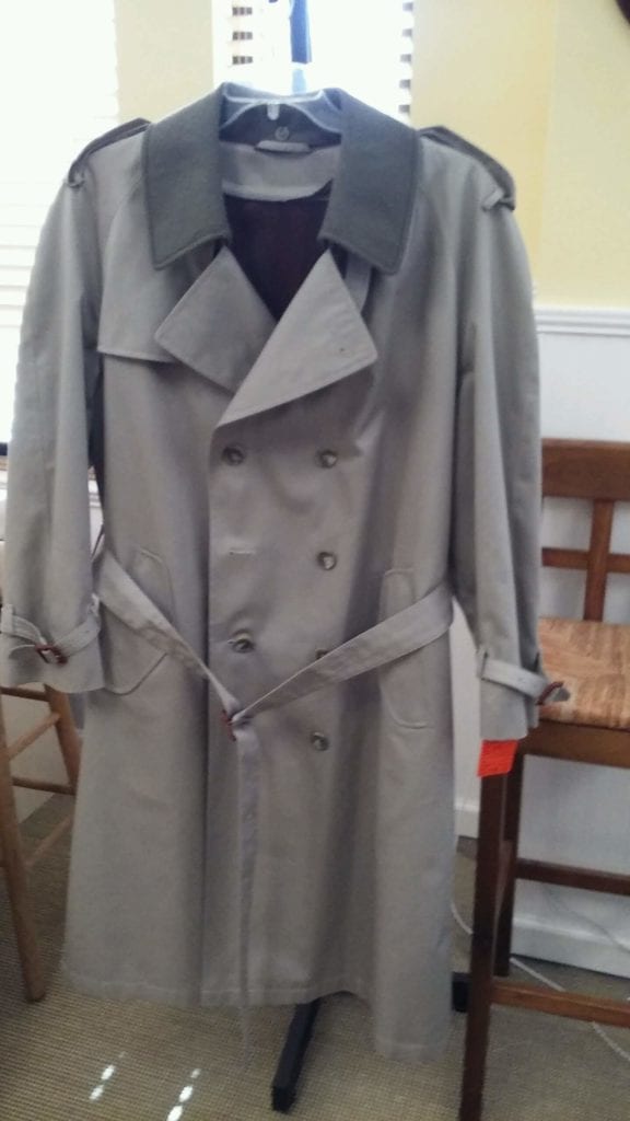 Trench Coat • Khaki, Men's Size 44