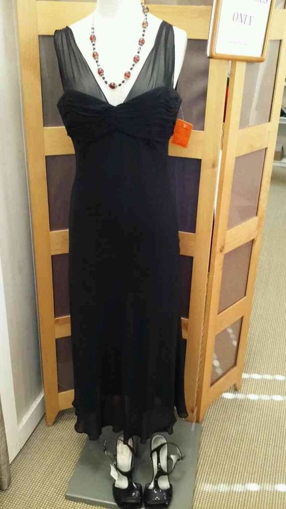 Black Cocktail Dress • Size 8