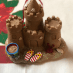 Sandcastle Ornament • Very Cute Sandcastle Ornament 4” wide and 4” high perfect for the beach themed Christmas Tree.